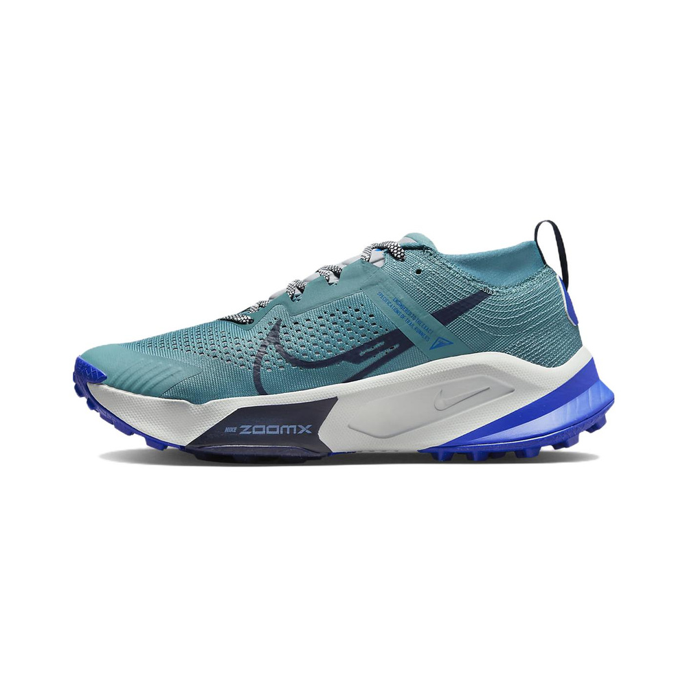 Nike Zoomx Zegama Trail 'Game Royal / Pacific Blue / Heather / Black' Мужские