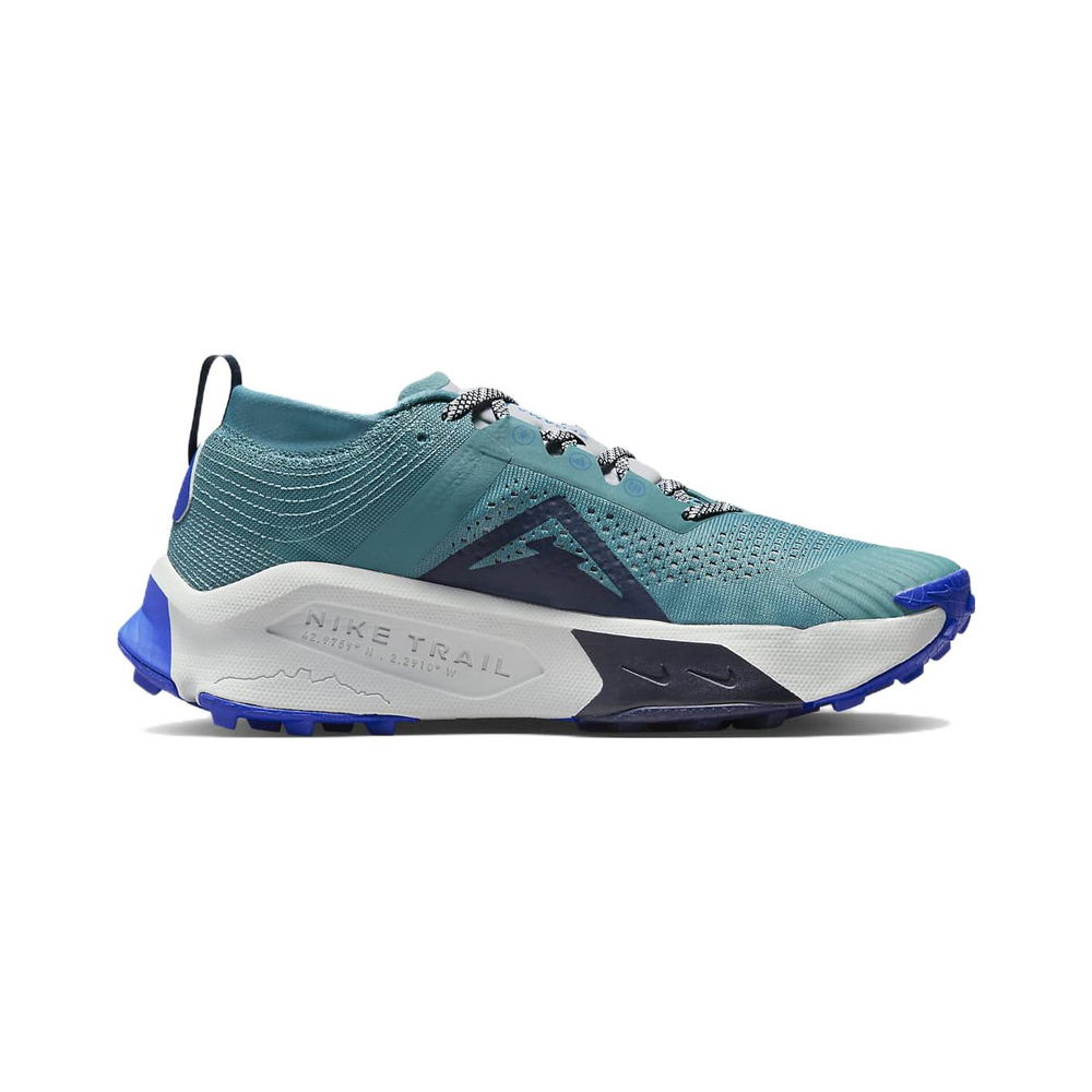 Nike Zoomx Zegama Trail 'Game Royal / Pacific Blue / Heather / Black' Мужские