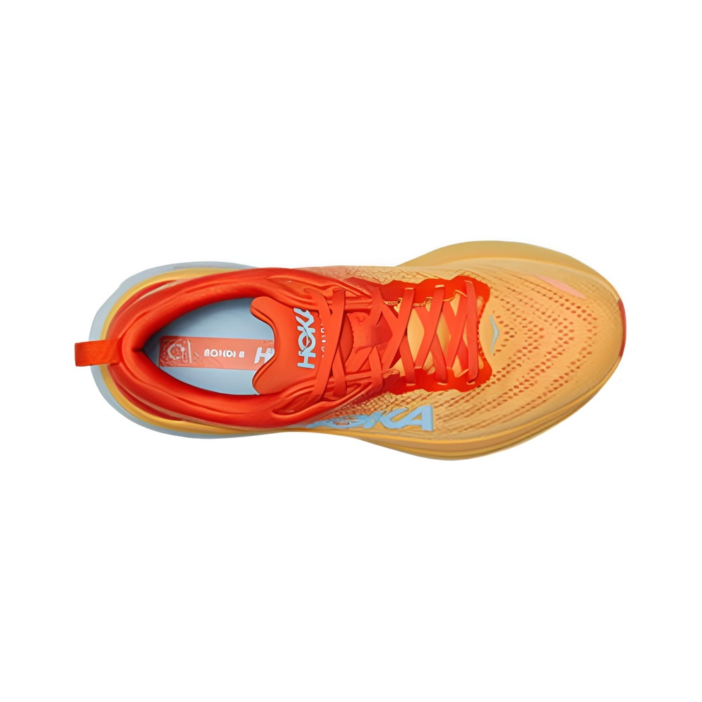 Hoka Bondi 8 'Pale Blue Aruba Yellow' Мужские