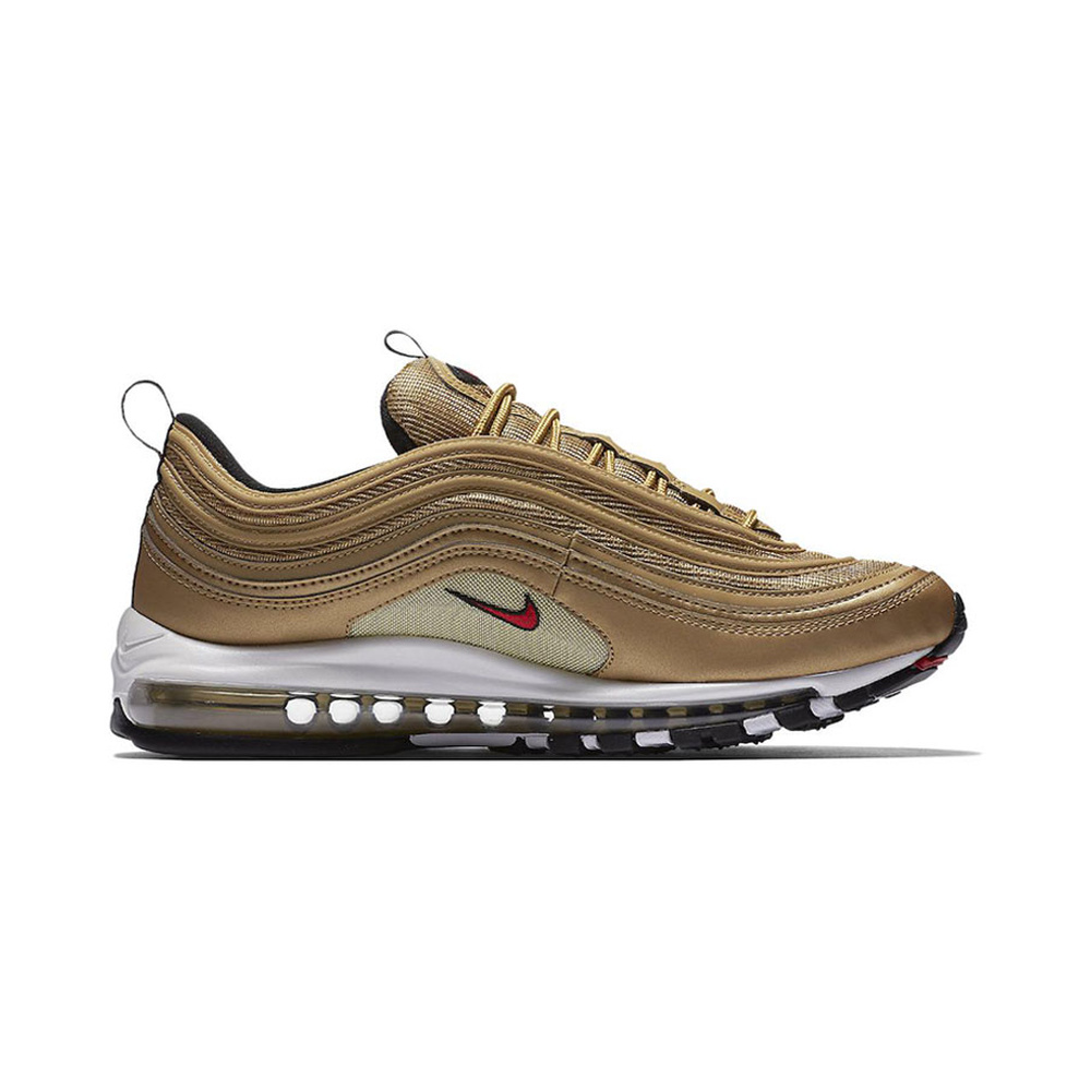 Nike Air Max 97 'Smoke Grey / Black / Metallic Pewter / University Red' Мужские