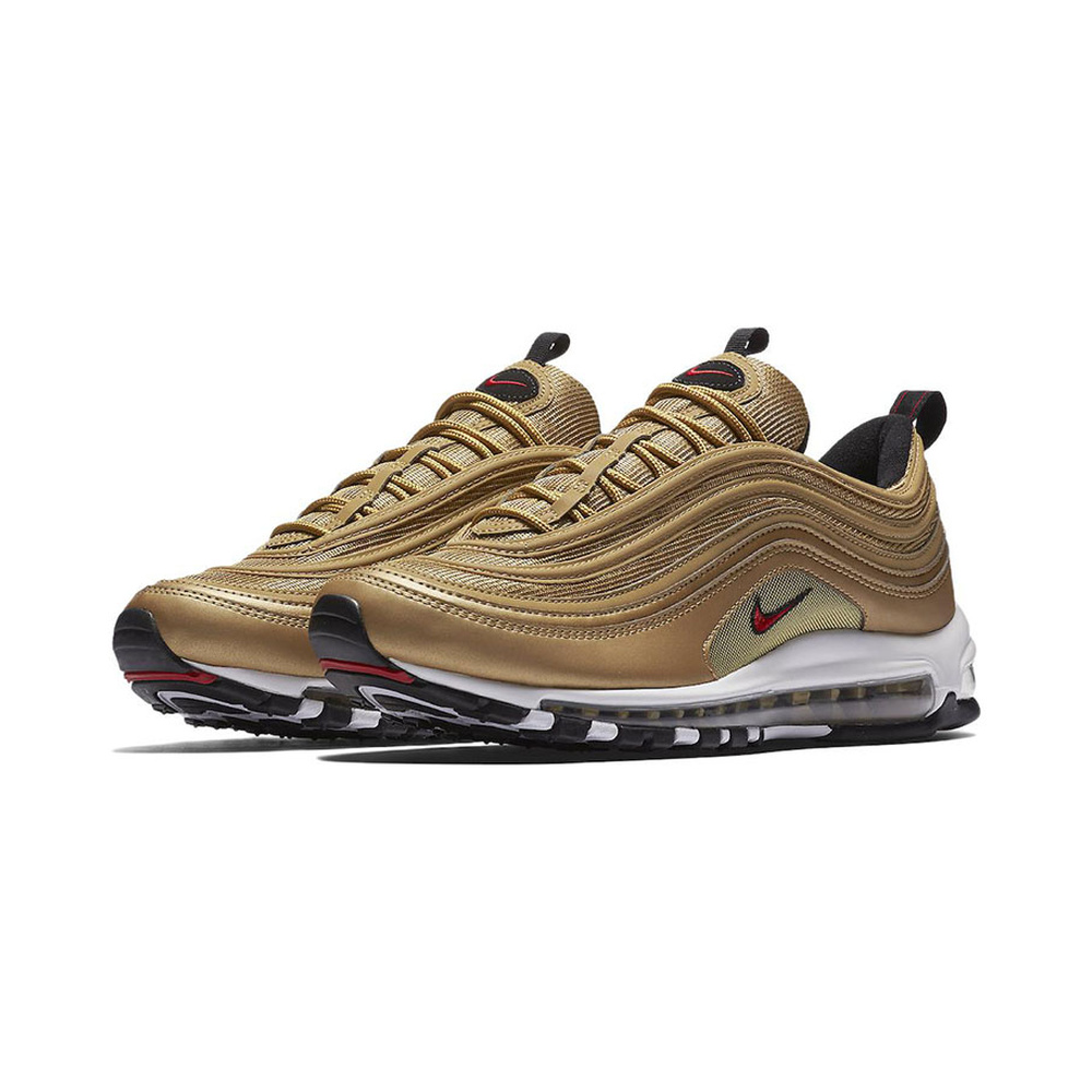 Nike Air Max 97 'Smoke Grey / Black / Metallic Pewter / University Red' Мужские