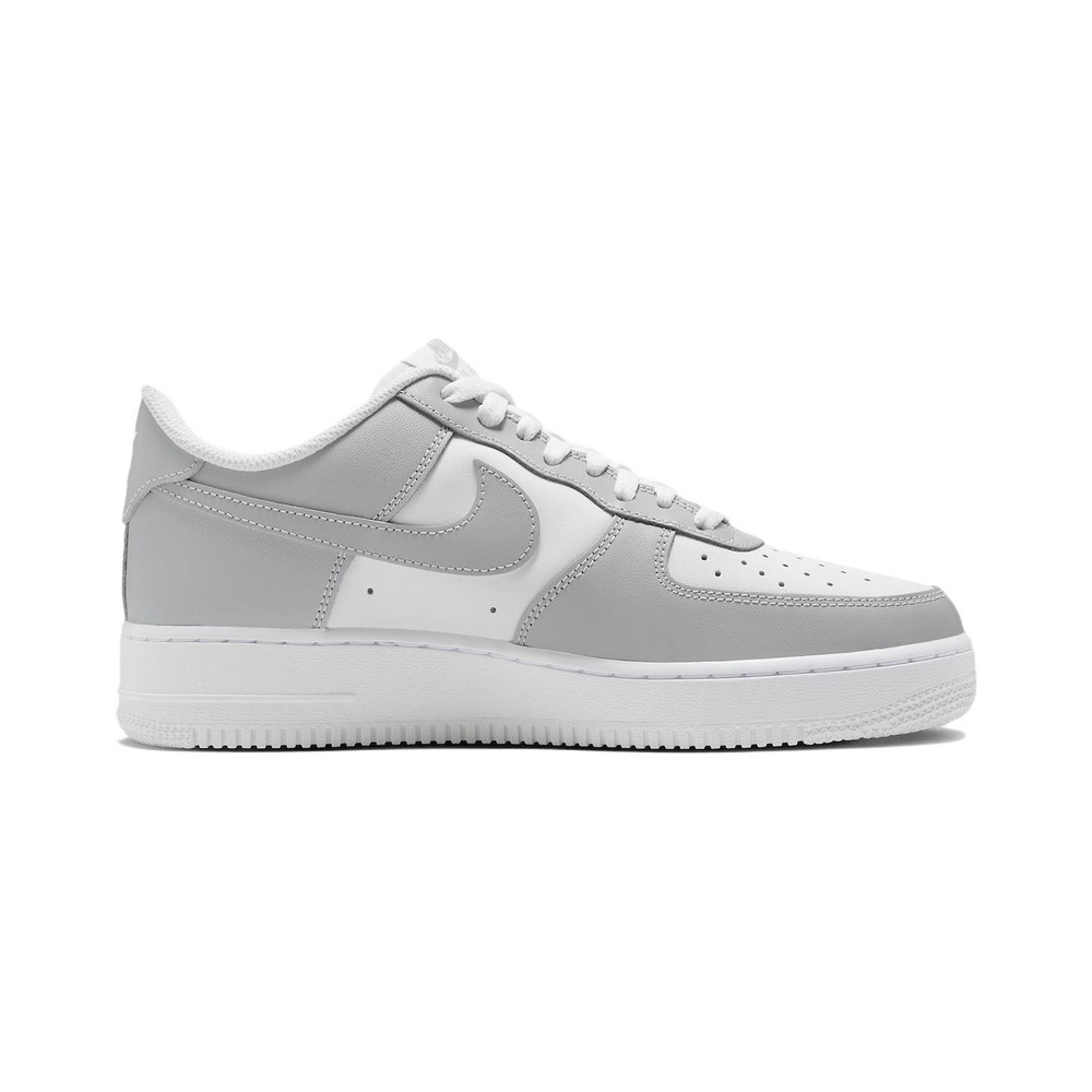 Nike Air Force 1 Low 'White / Light Smoke Grey' Мужские