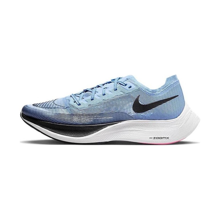 Nike ZoomX Vaporfly 'Obsidian / Lime Blast / Polar / Pink Foam' Мужские