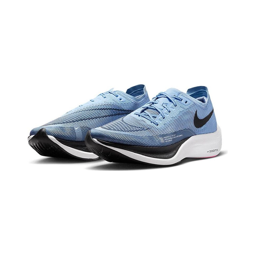 Nike Zoomx Vaporfly 'Obsidian / Lime Blast / Polar / Pink Foam' Мужские