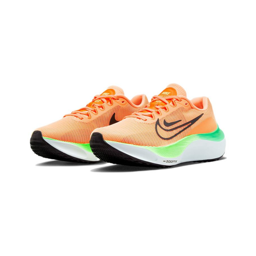 Nike Zoom Fly 5 'Obsidian / Lime Blast / Polar / Pink Foam' Женские