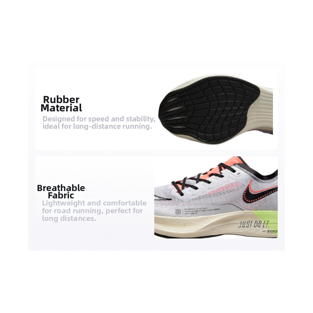 Nike Zoomx Vaporfly 'White / Work Blue / Wolf Grey' Мужские