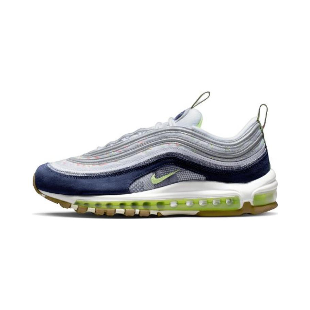 Nike Air Max 97 'White / Work Blue / Wolf Grey' Мужские