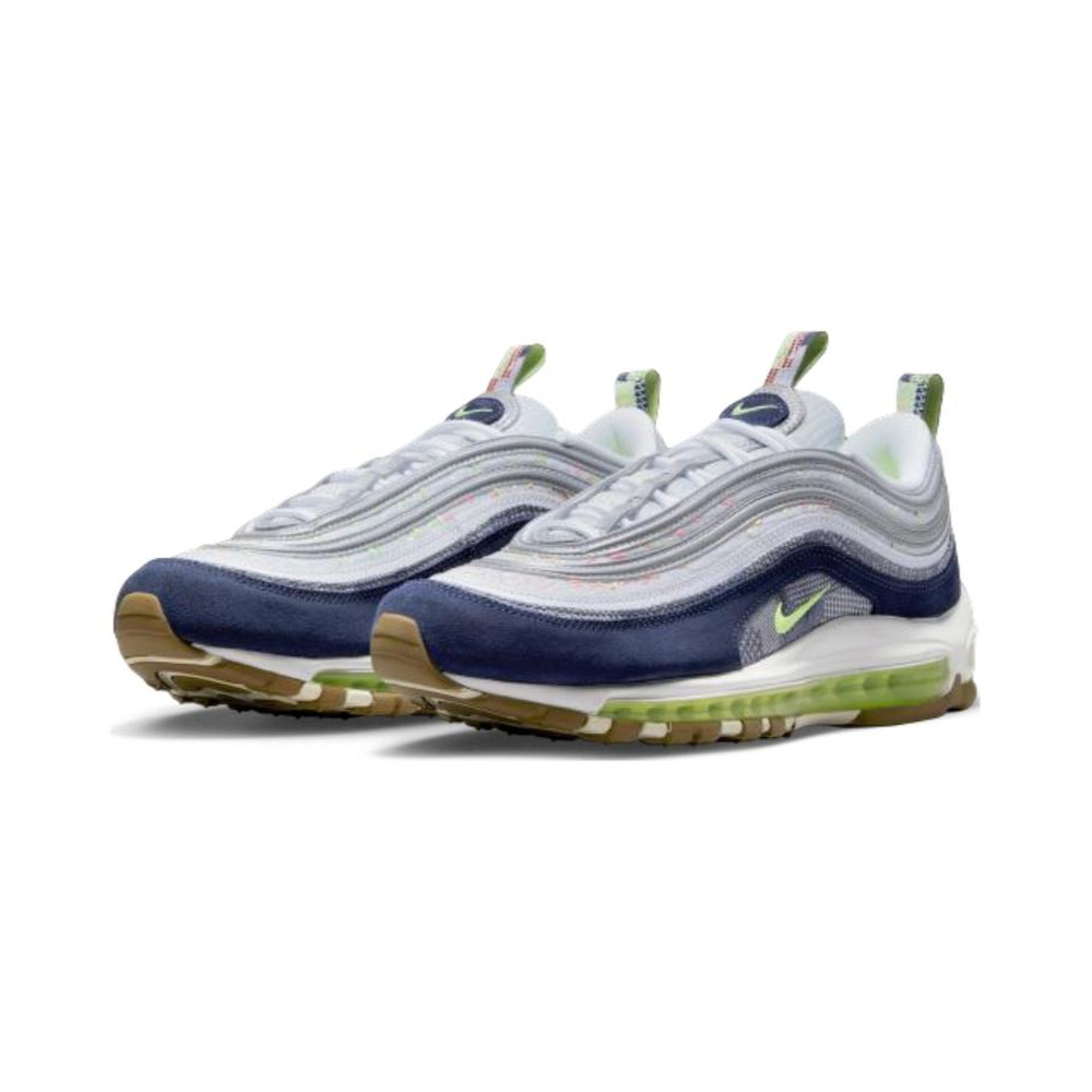 Nike Air Max 97 'White / Work Blue / Wolf Grey' Мужские