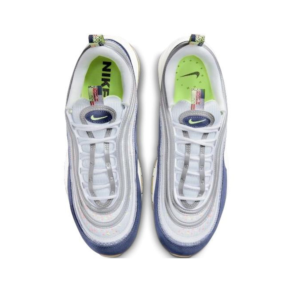 Nike Air Max 97 'White / Work Blue / Wolf Grey' Мужские