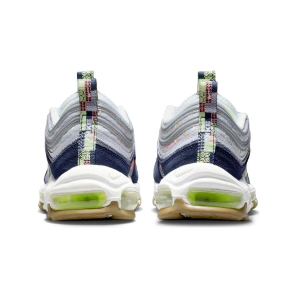 Nike Air Max 97 'White / Work Blue / Wolf Grey' Мужские