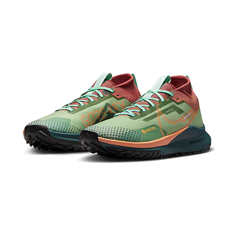 Nike Pegasus Trail 4 'Obsidian / Lime Blast / Polar / Pink Foam' Женские