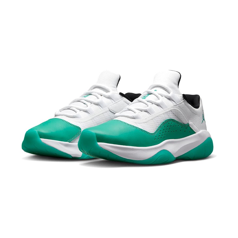 Air Jordan 11 'Obsidian / Lime Blast / Polar / Pink Foam' Женские
