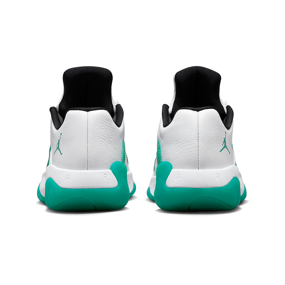 Air Jordan 11 'Obsidian / Lime Blast / Polar / Pink Foam' Женские