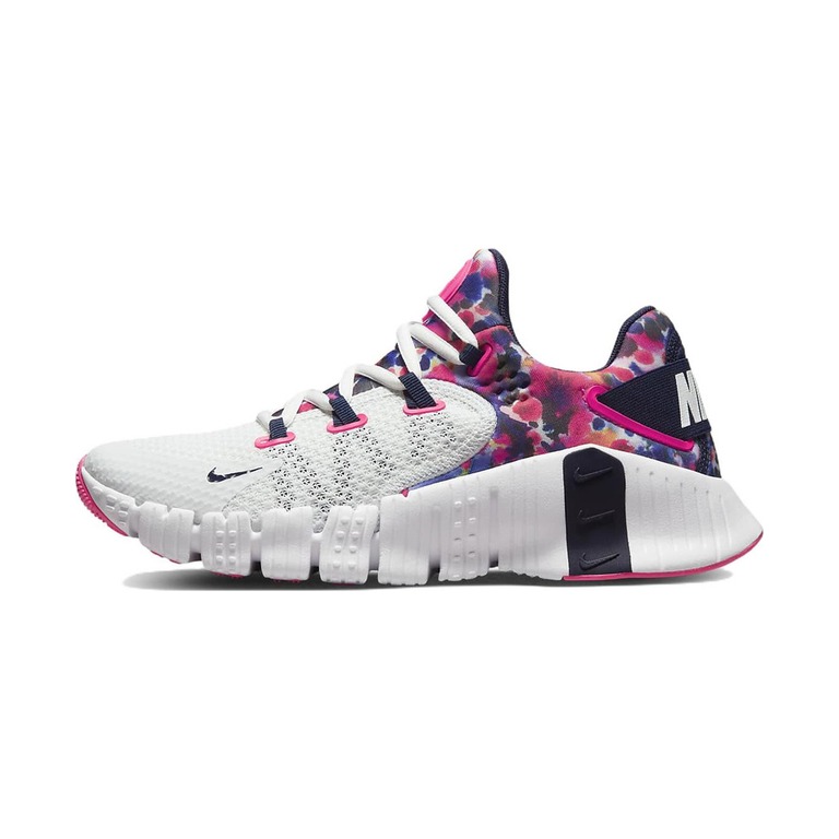 Nike Free Metcon 4 'White / Pink Rise / Wolf Grey / Light Crimson' Женские