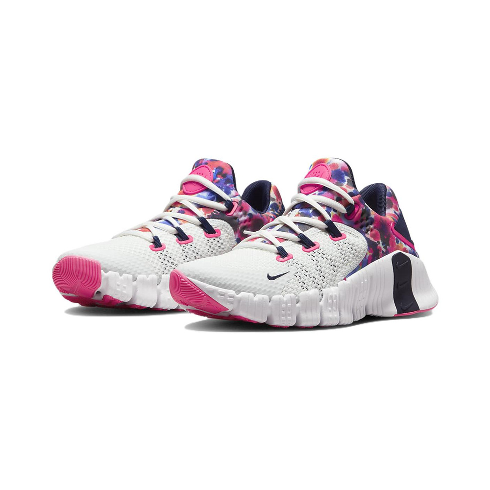 Nike Free Metcon 4 'White / Pink Rise / Wolf Grey / Light Crimson' Женские