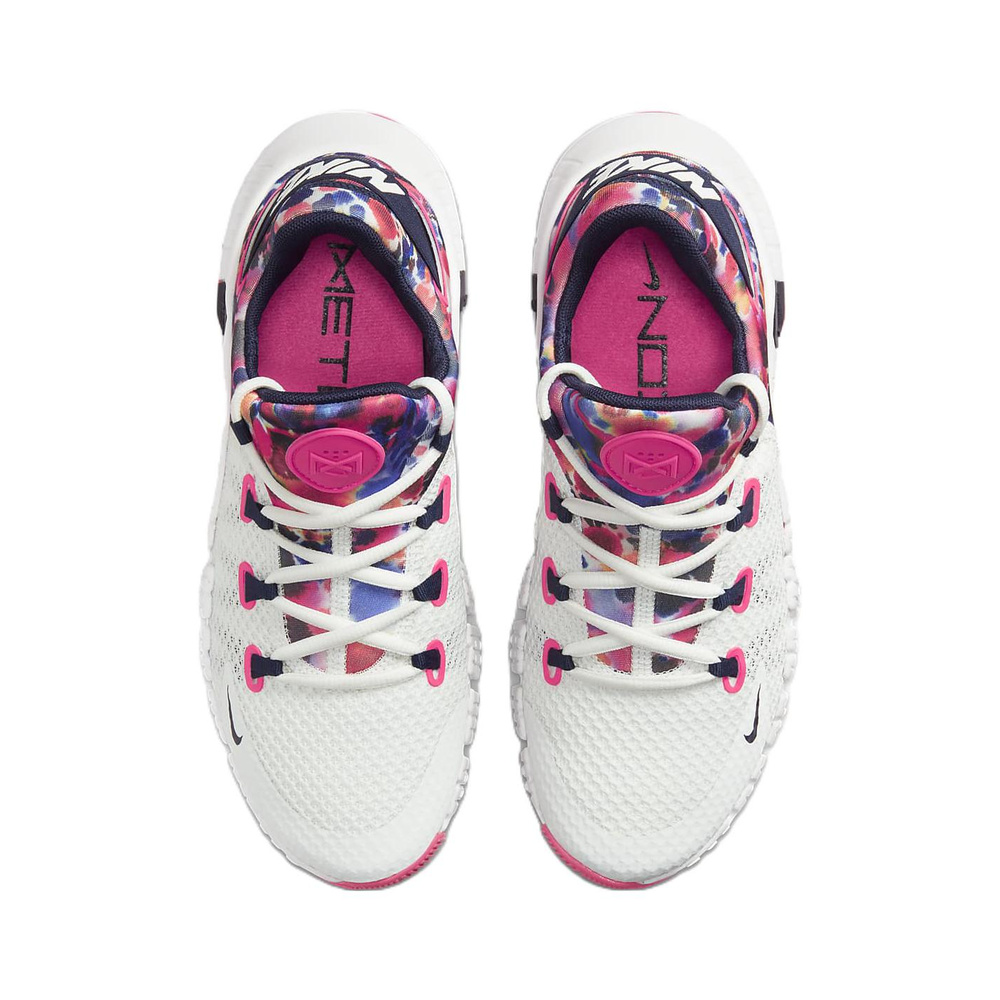 Nike Free Metcon 4 'White / Pink Rise / Wolf Grey / Light Crimson' Женские