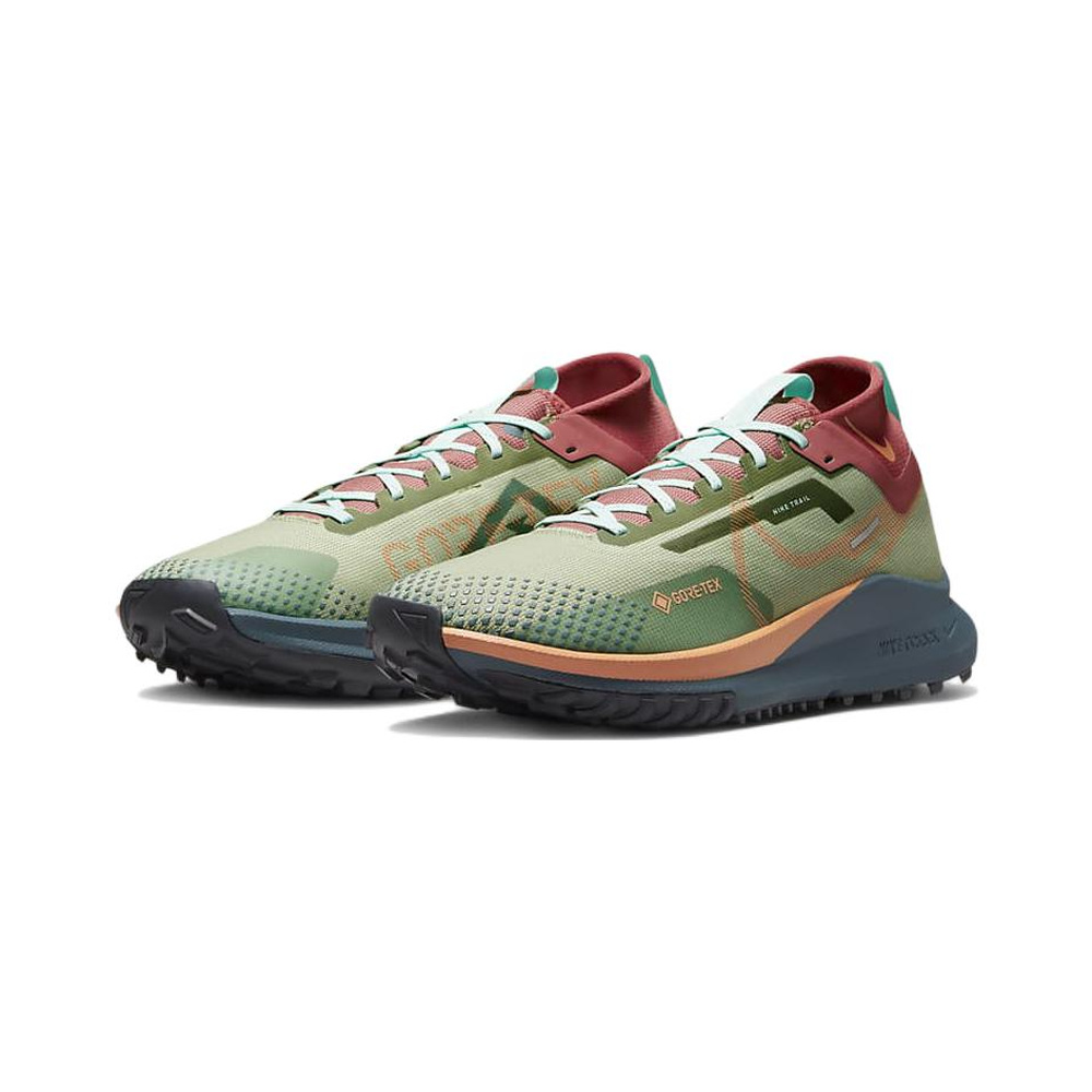 Nike Pegasus Trail 4 'Obsidian / Lime Blast / Polar / Pink Foam' Мужские