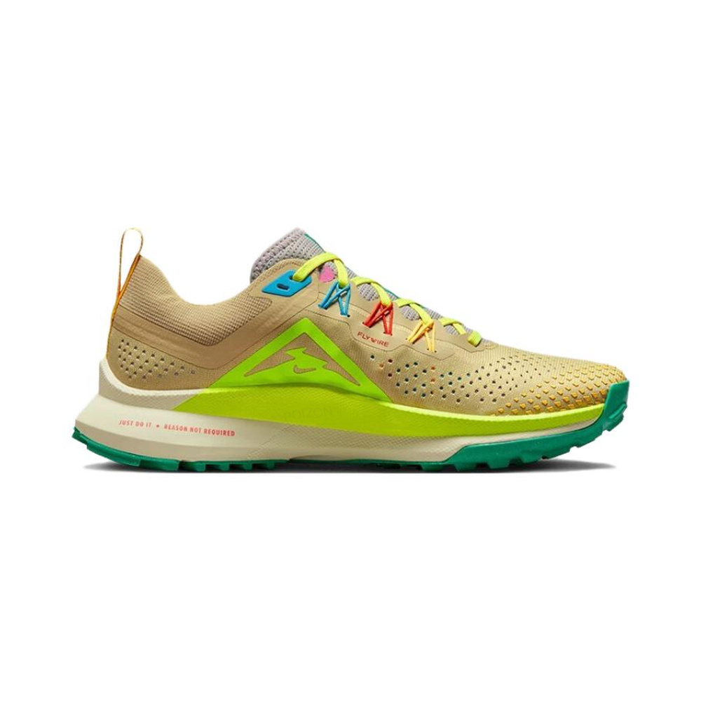 Nike Pegasus Trail 4 'Obsidian / Lime Blast / Polar / Pink Foam' Женские