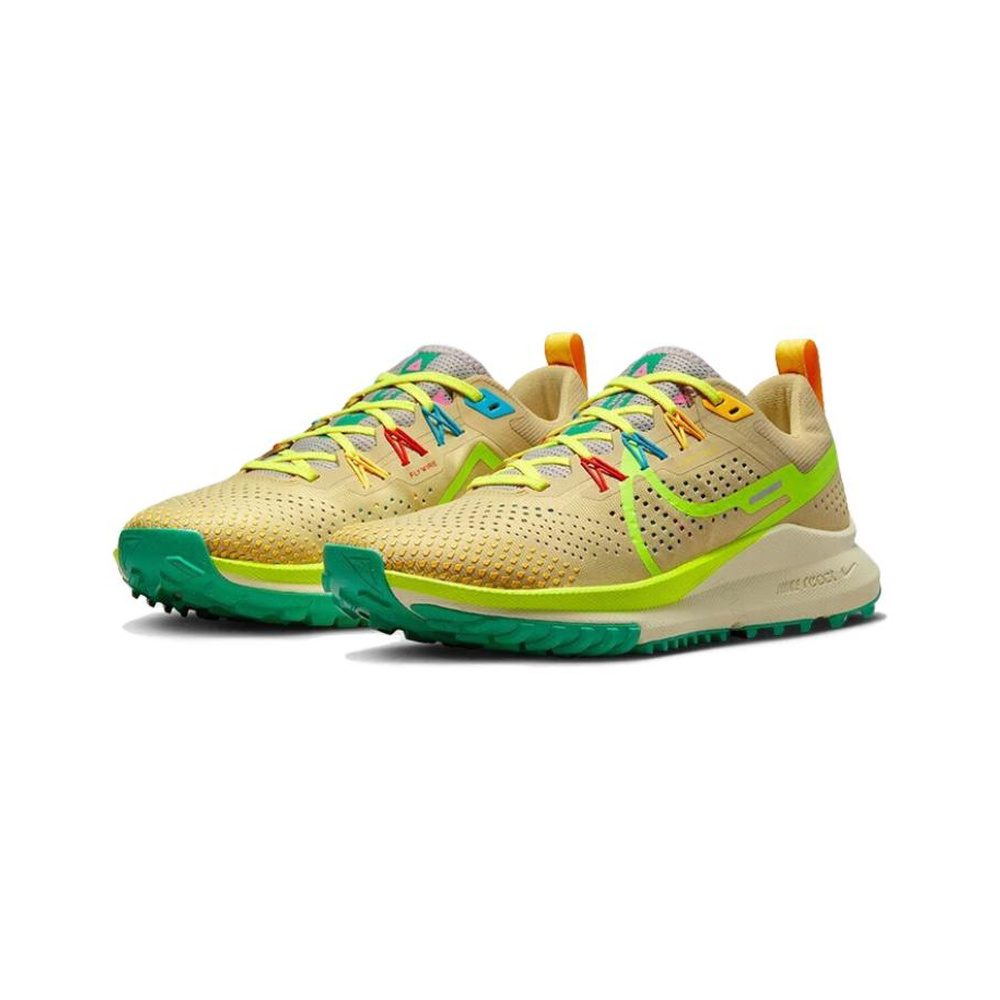 Nike Pegasus Trail 4 'Obsidian / Lime Blast / Polar / Pink Foam' Женские