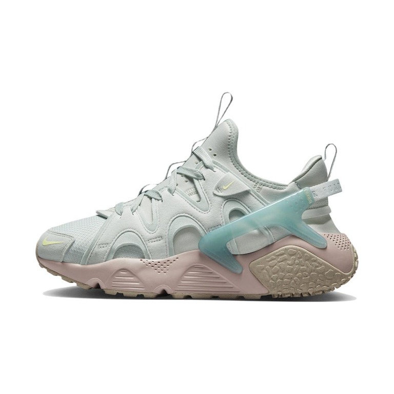 Nike Air Huarache 'Light Smoke Grey / Photon Dust / Hyper Crimson / Chrome' Женские