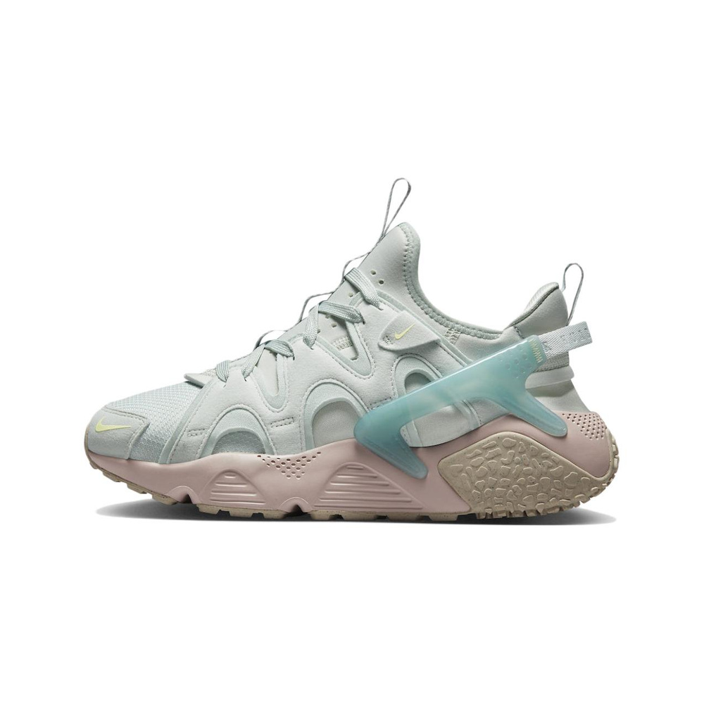 Nike Air Huarache 'Light Smoke Grey / Photon Dust / Hyper Crimson / Chrome' Женские