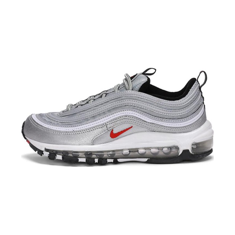 Nike Air Max 97 'Light Smoke Grey / Photon Dust / Hyper Crimson / Chrome' Женские