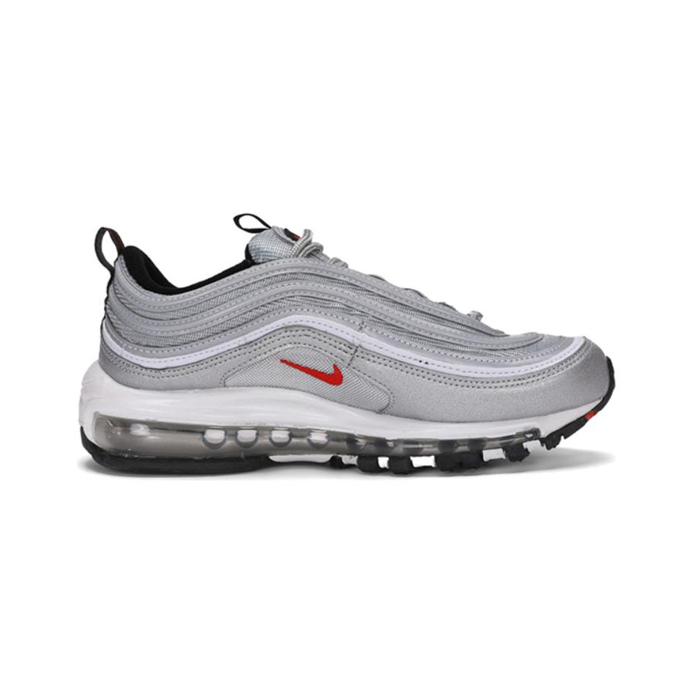 Nike Air Max 97 'Light Smoke Grey / Photon Dust / Hyper Crimson / Chrome' Женские