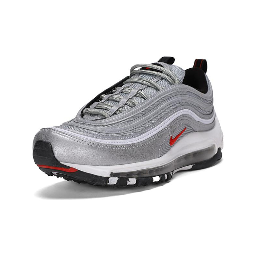 Nike Air Max 97 'Light Smoke Grey / Photon Dust / Hyper Crimson / Chrome' Женские