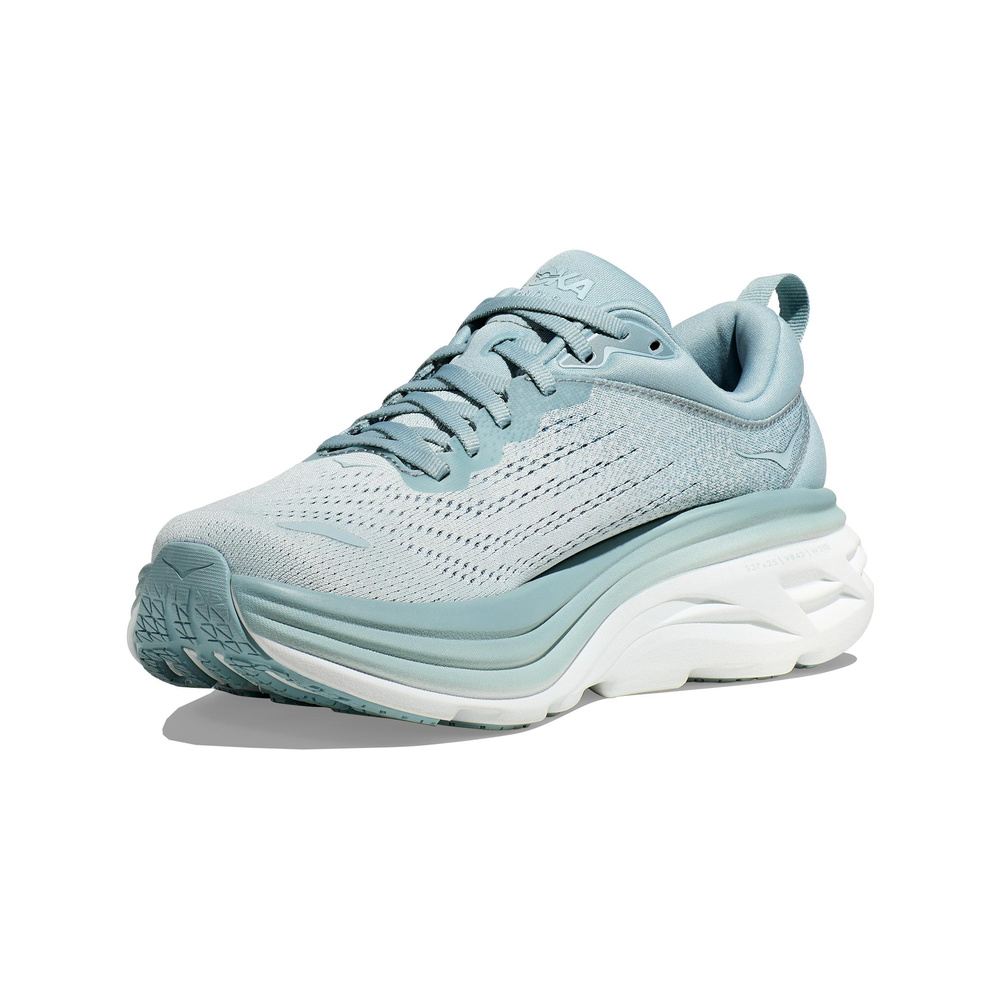 Hoka Bondi 8 'Cerise Bellwether Ice Fog' Мужские