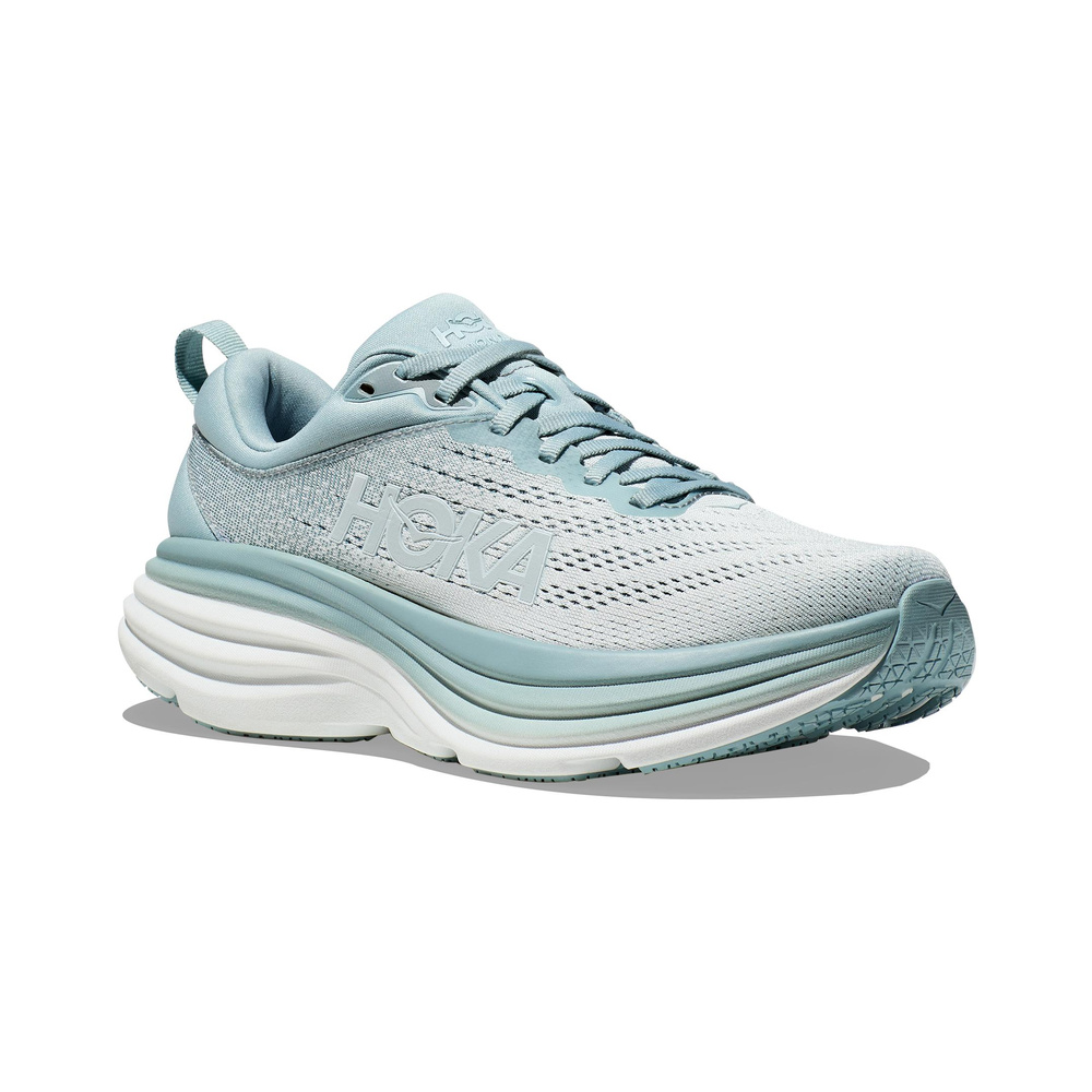 Hoka Bondi 8 'Cerise Bellwether Ice Fog' Мужские