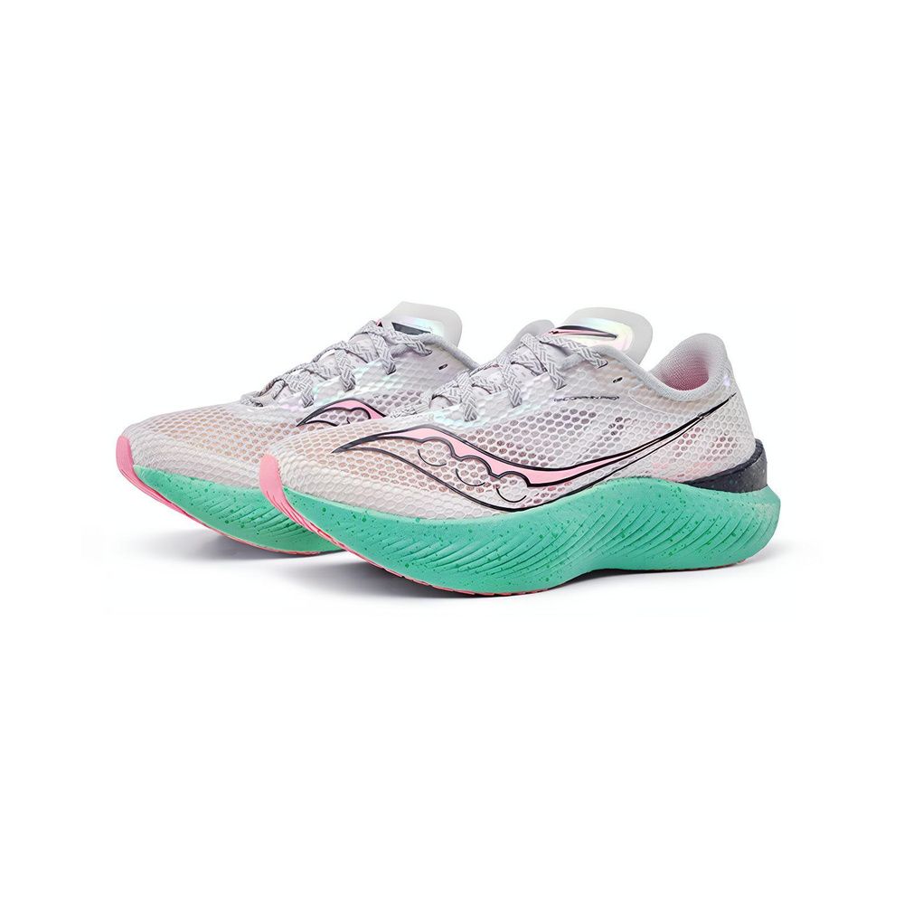Saucony Endorphin Pro 'Grey Pink' Женские