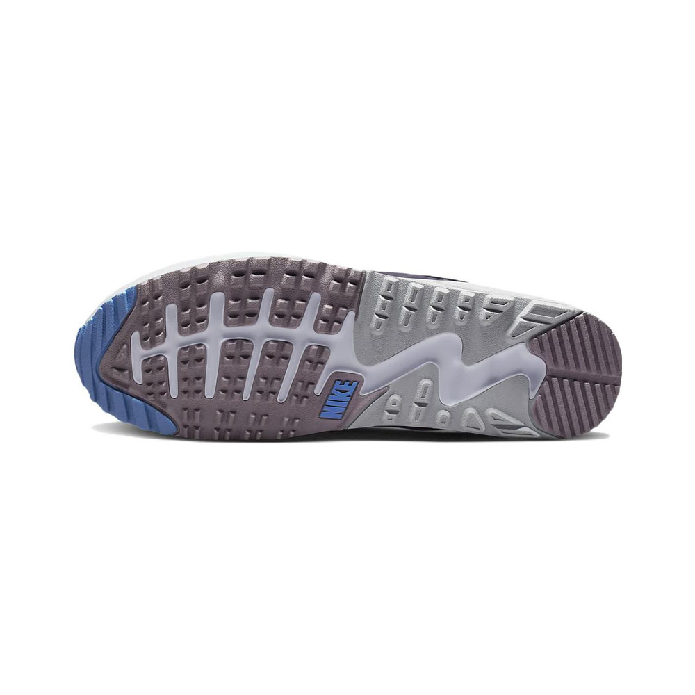 Nike Air Max 90 'White / Purple Smoke / University Blue / Cave Purple' Мужские