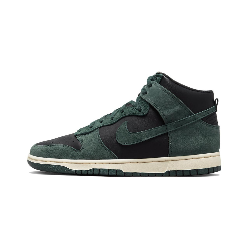 Nike Dunk High 'Light Smoke Grey / Photon Dust / Hyper Crimson / Chrome' Мужские