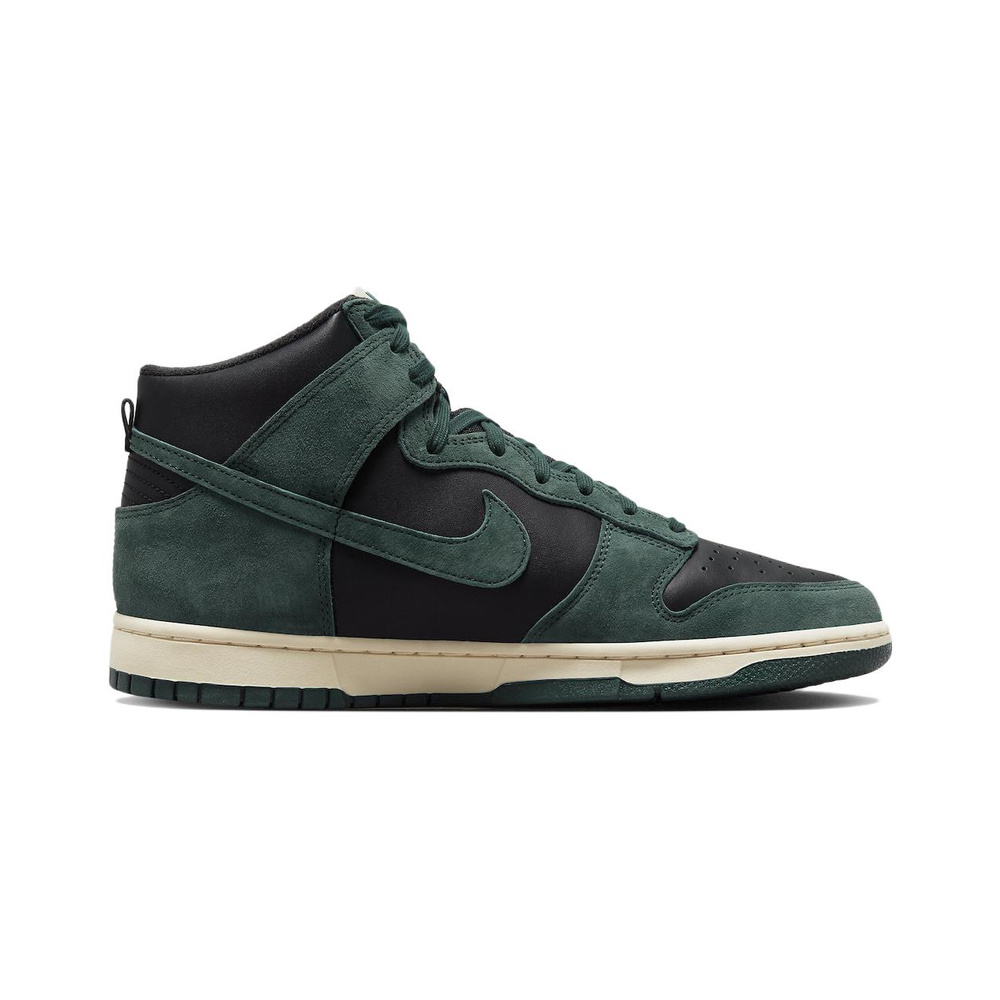 Nike Dunk High 'Light Smoke Grey / Photon Dust / Hyper Crimson / Chrome' Мужские
