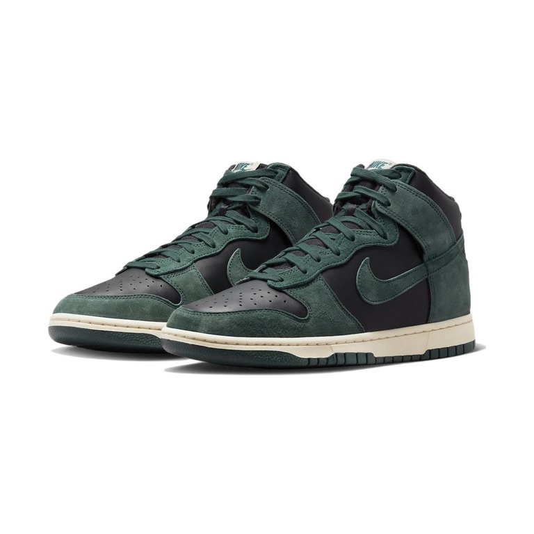 Nike Dunk High 'Light Smoke Grey / Photon Dust / Hyper Crimson / Chrome' Мужские