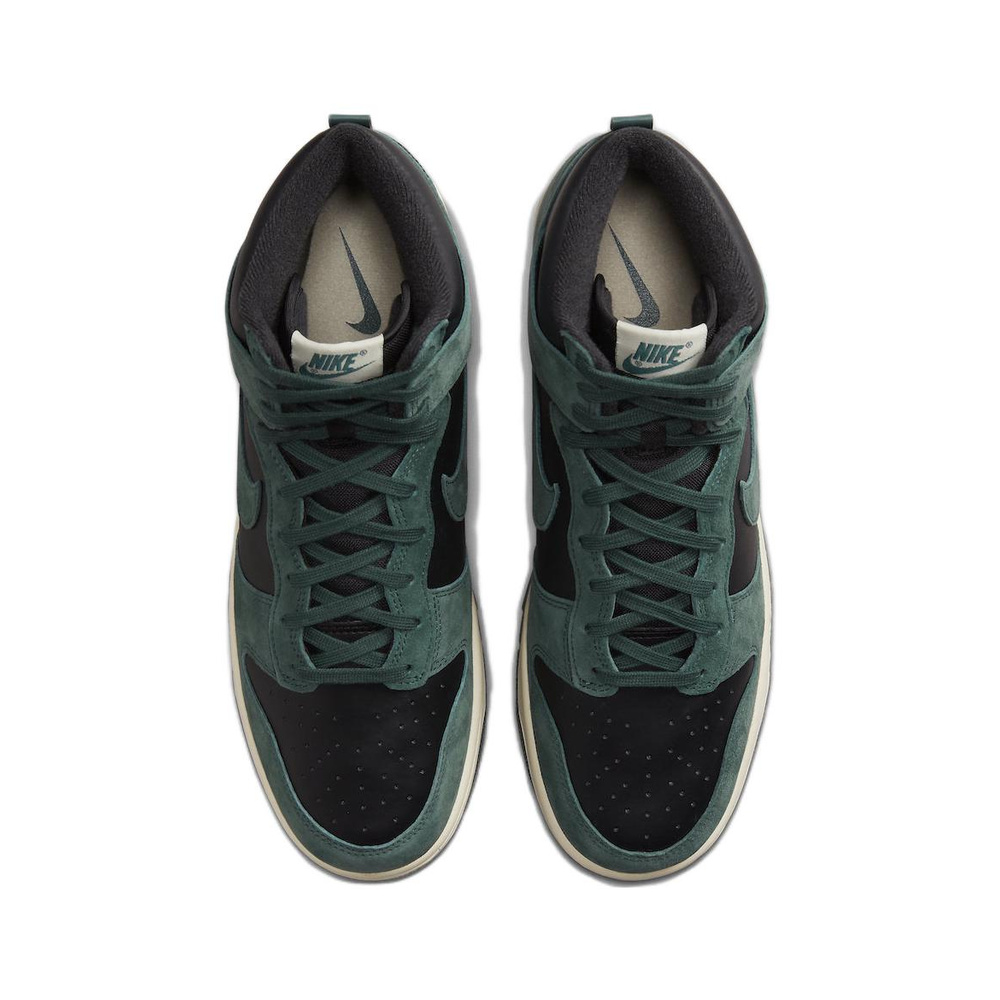 Nike Dunk High 'Light Smoke Grey / Photon Dust / Hyper Crimson / Chrome' Мужские