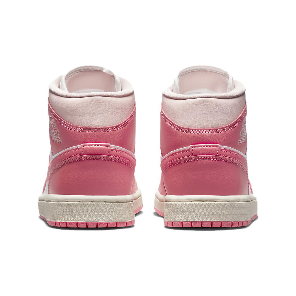 Air Jordan 1 Mid 'Gym Red White Black' Женские
