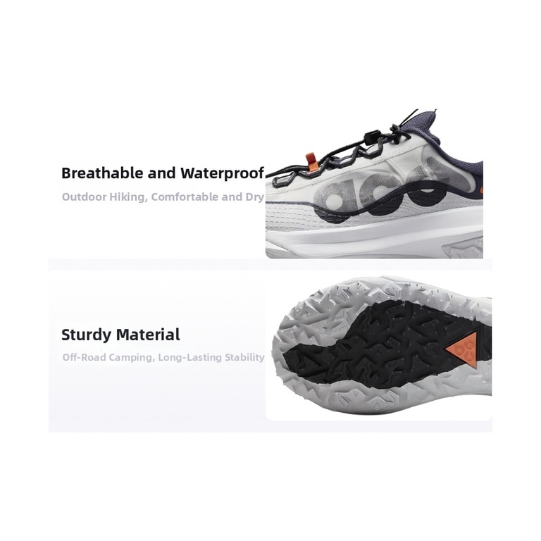 Nike ACG 'Light Smoke Grey / Photon Dust / Hyper Crimson / Chrome' Мужские