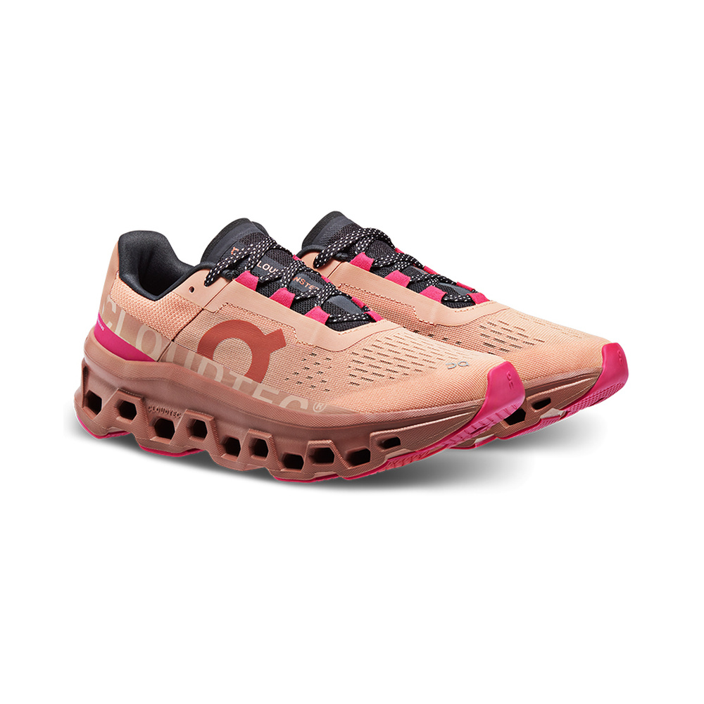 On Cloudmonster 'Pink' Женские
