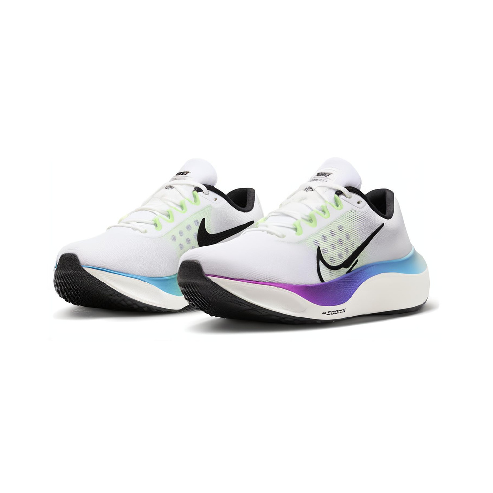 Nike Zoom Fly 5 'White / Team Crimson / Metallic Silver / Black' Мужские