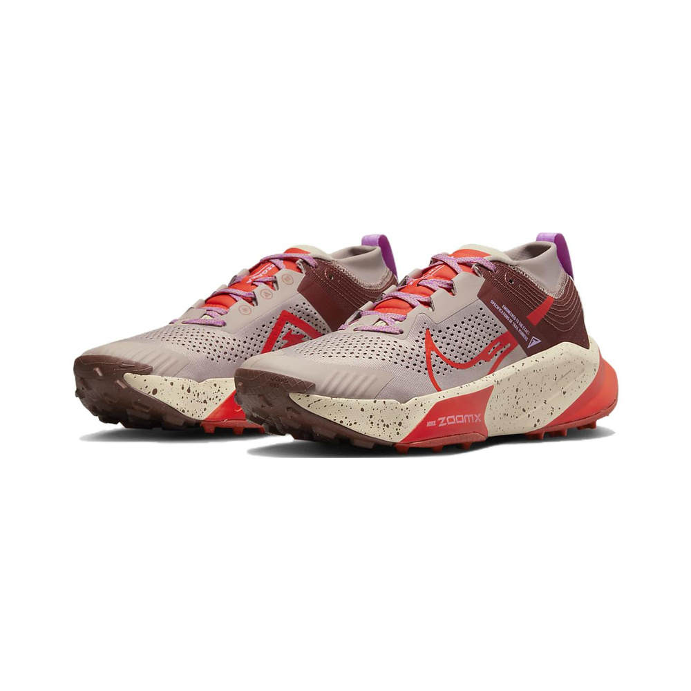 Nike ZoomX Zegama Trail 'Pearl Pink / White / Peony' Мужские