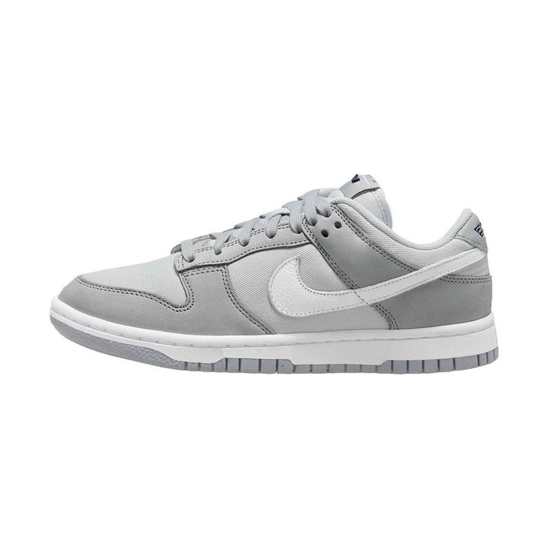 Nike Dunk Low 'White / Metallic Silver / Black' Женские
