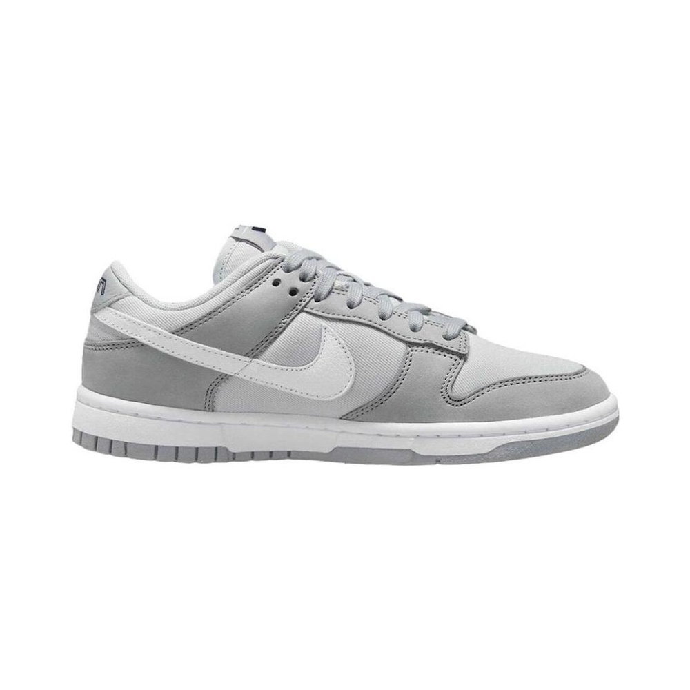Nike Dunk Low 'White / Metallic Silver / Black' Женские