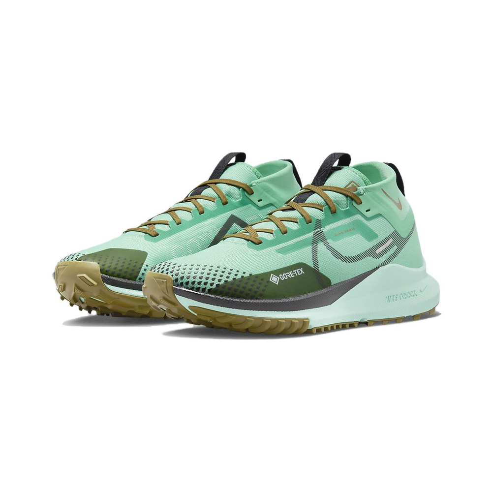 Nike Pegasus Trail 4 'Obsidian / Lime Blast / Polar / Pink Foam' Мужские
