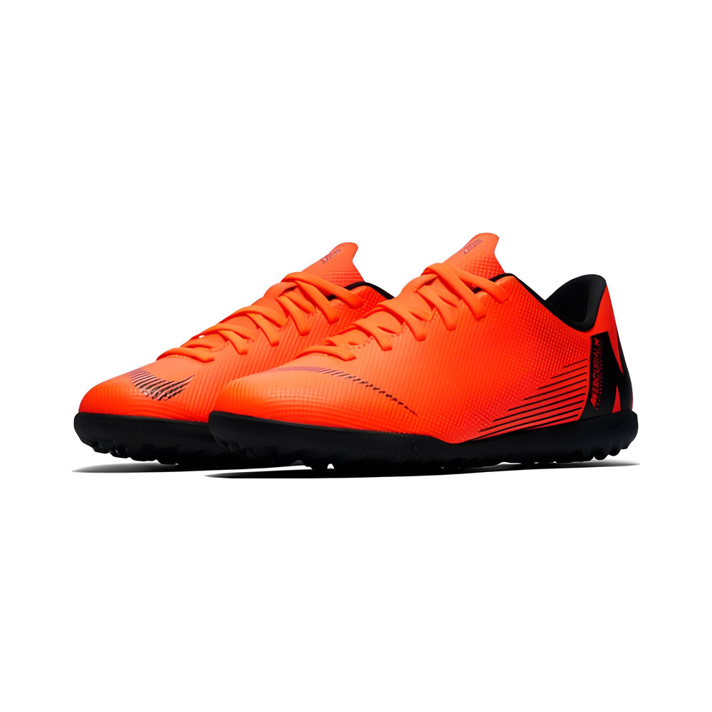 Nike Vapor 12 'Obsidian / Lime Blast / Polar / Pink Foam' Унисекс
