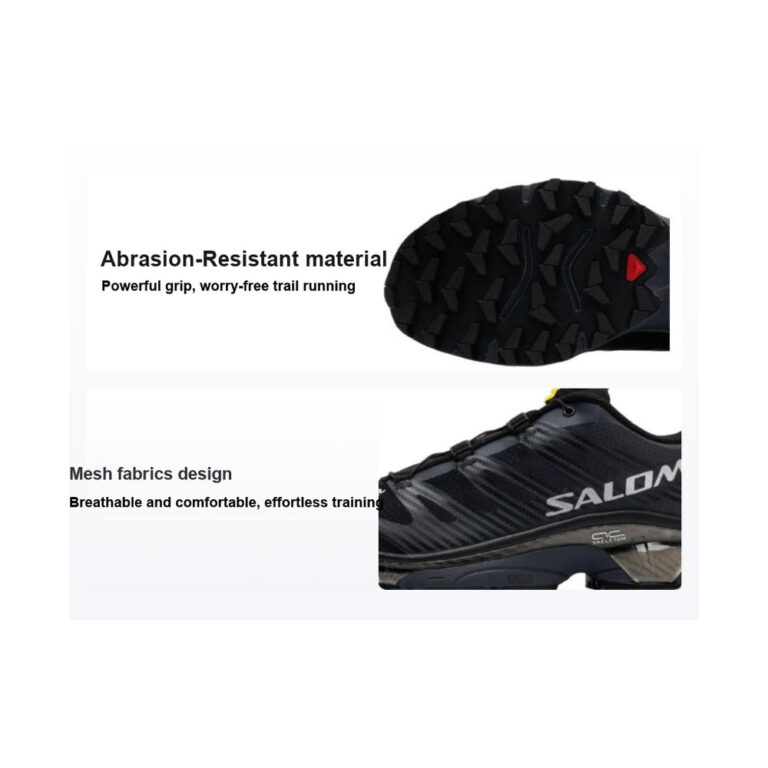 Salomon XT 4 'Black / Ebony / Silver Metallic X' Мужские