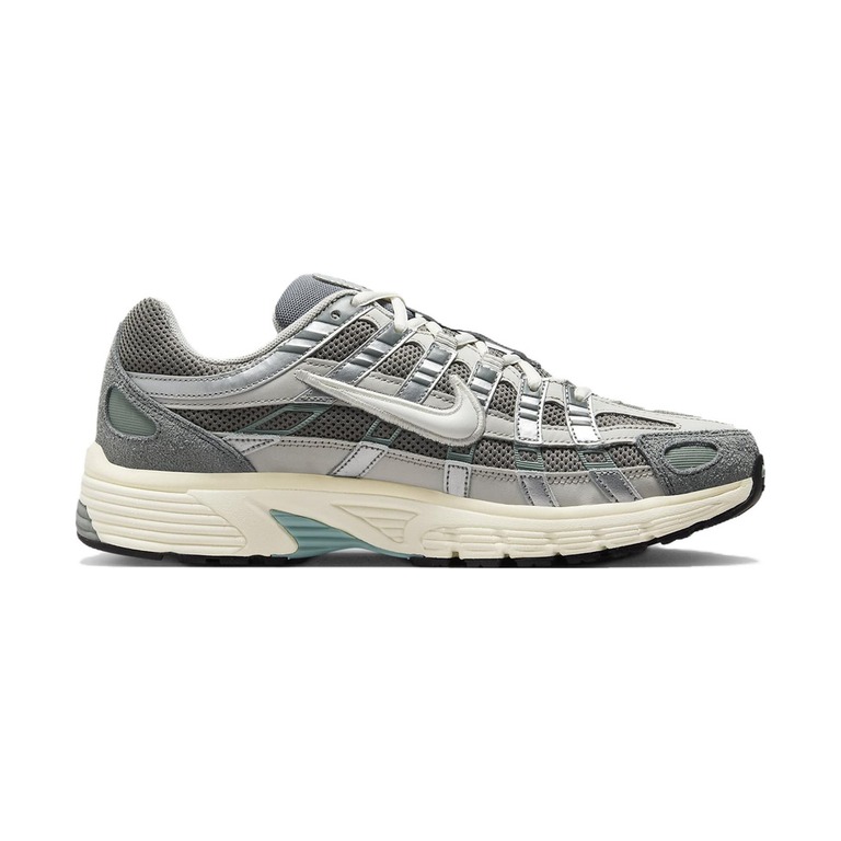 Nike P-6000 'Grey Fog Metallic Silver Sail Malachite' Мужские