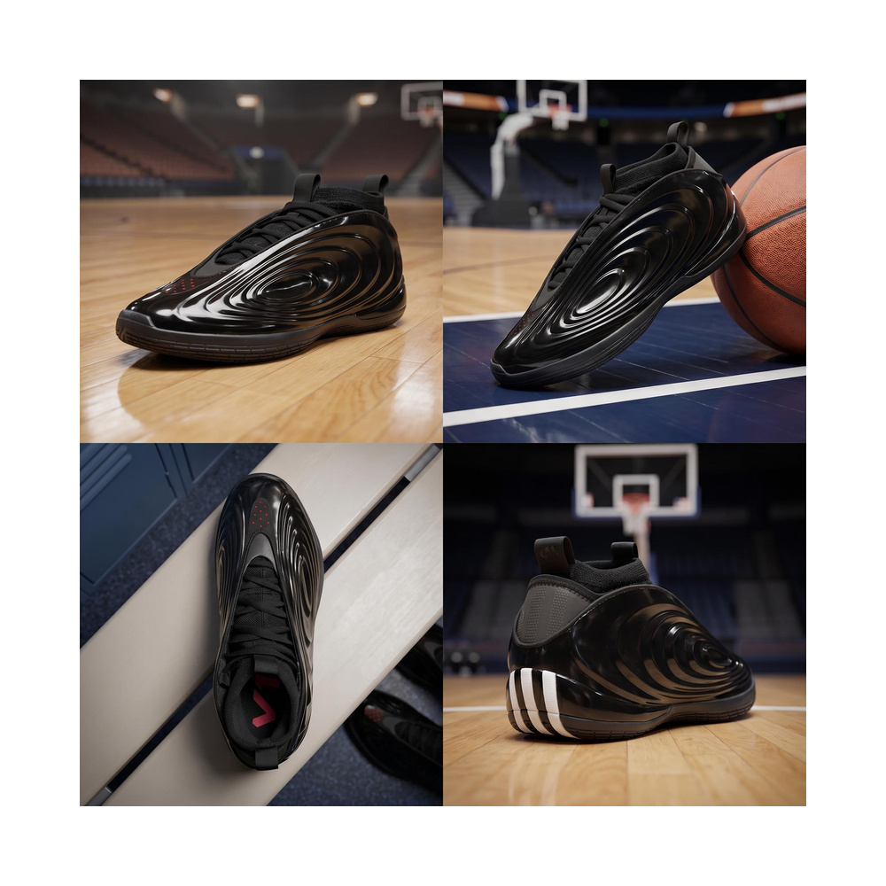 Adidas Harden Vol.10 'Core Black / White / Clear Red' Мужские