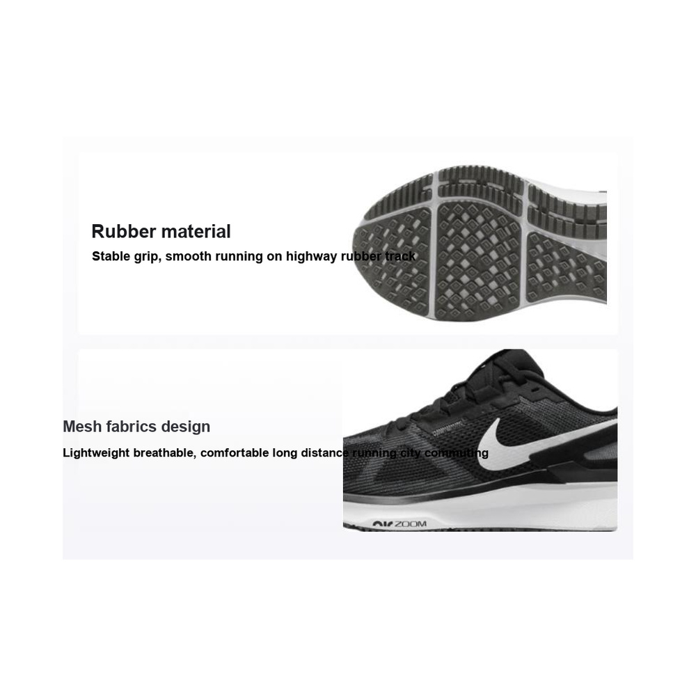 Nike Zoom Structure 25 'Black / University Red / Anthracite / White' Мужские