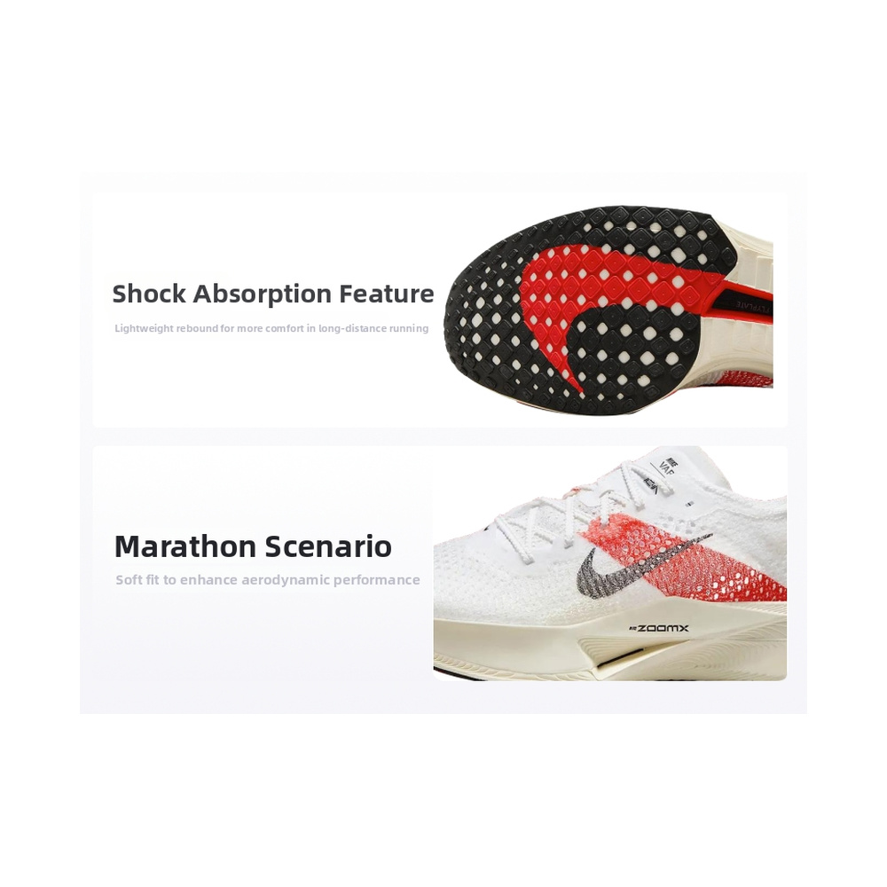 Nike Zoomx Vaporfly 'White / Metallic Silver' Мужские